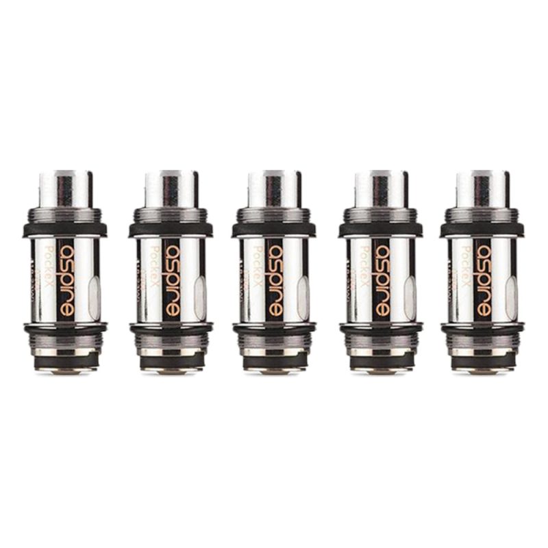 AspirePockexCoils5Pack 0.6ohm