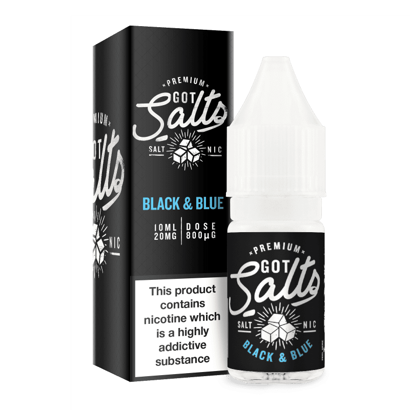 Black and Blue Why So Salty 10ml Box aad63458 68f6 4179 86cb d90aef0ee47a