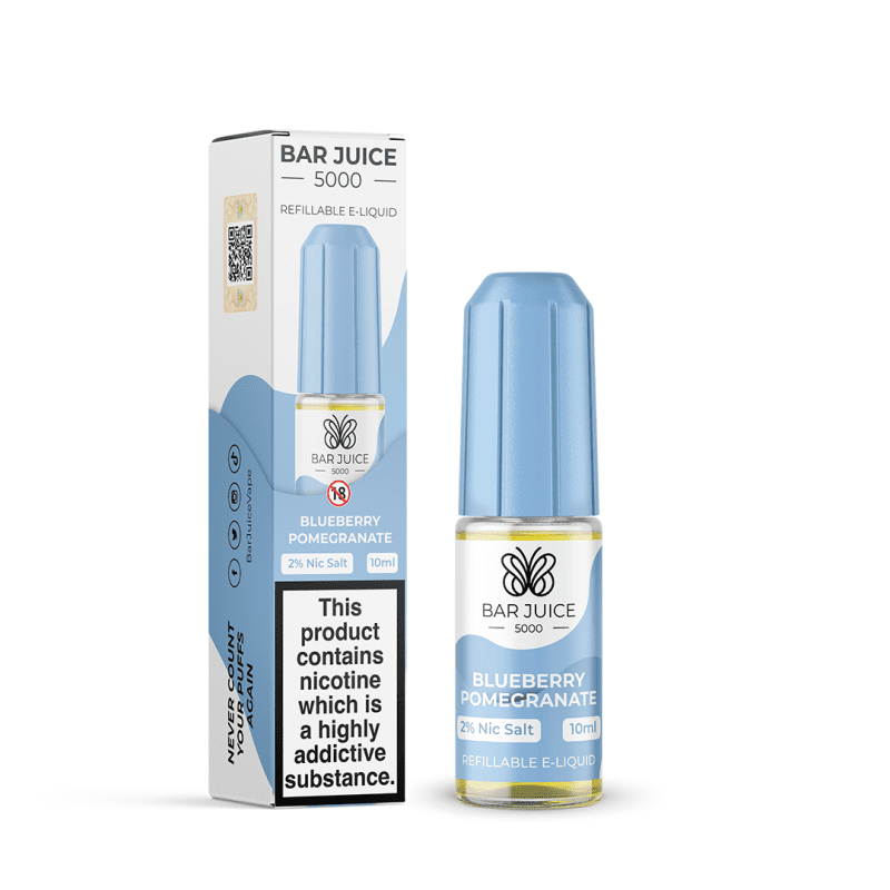 Blueberry Pomegranate Bar Juice Nic Salt Elux Bar E Liquid 2