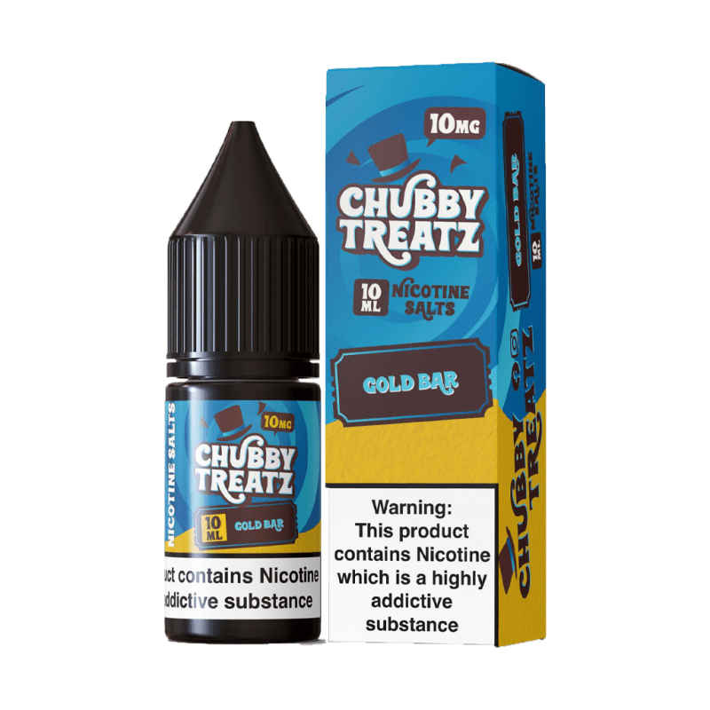 ChubbyTreatzGoldBarNicSalts10ml