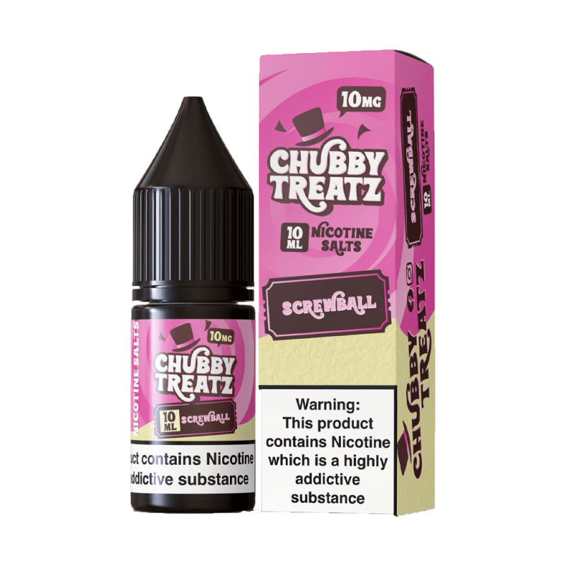 ChubbyTreatzScrewBallNicSalts10ml