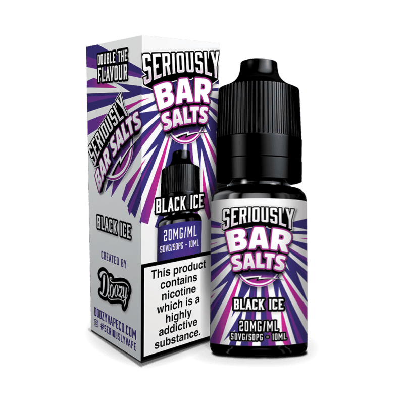 DoozySeriouslyBarSaltsBlackIce10ml