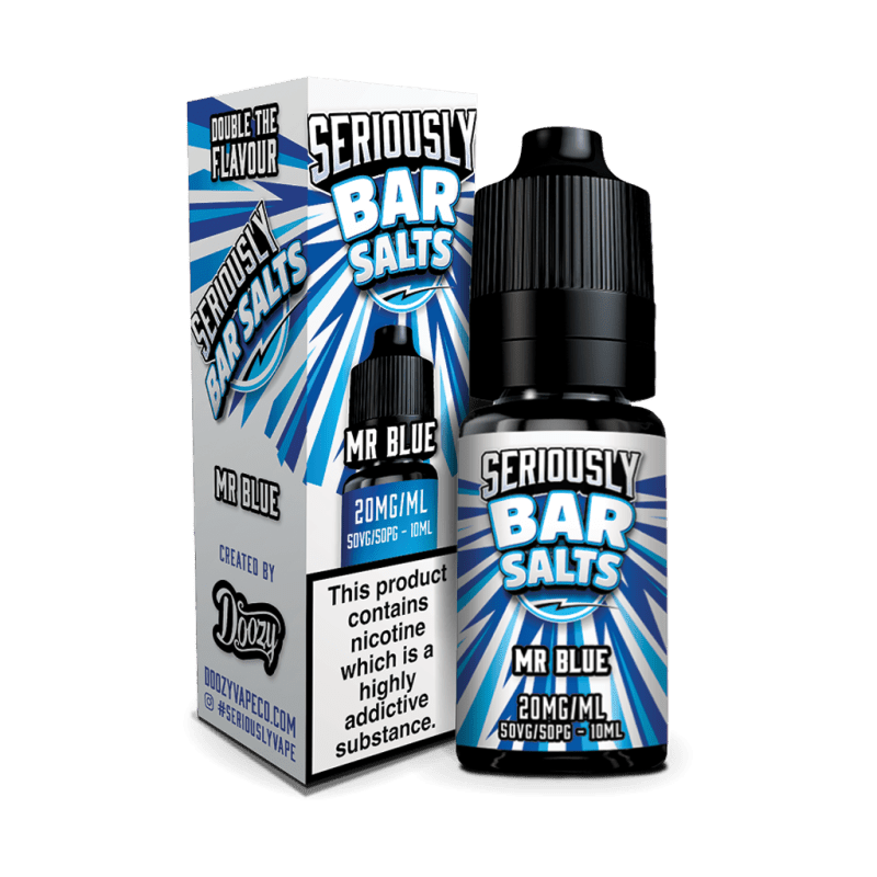 DoozySeriouslyBarSaltsMrBlue10ml