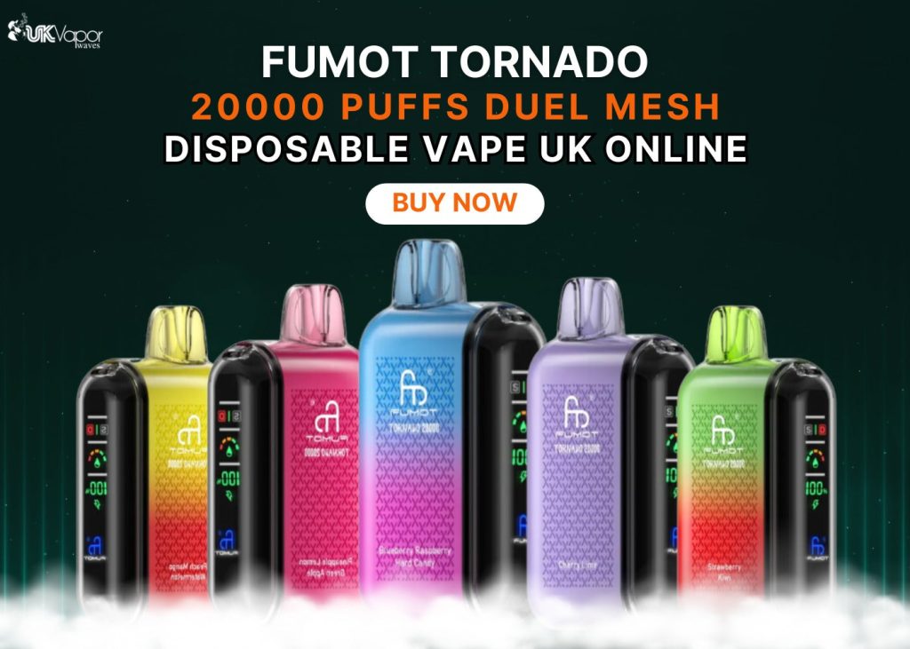 Fumot Tornado 20000 Disposable Vape UK - Shop Now - Uk Vapor Waves