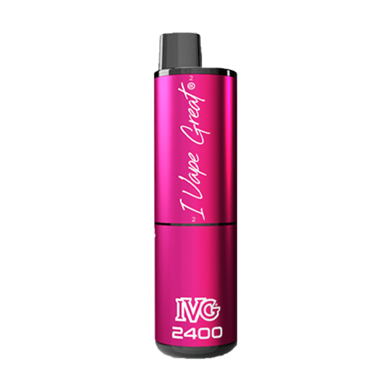 IVG2400PuffsMultiFlavourDisposableVapePinkEdition