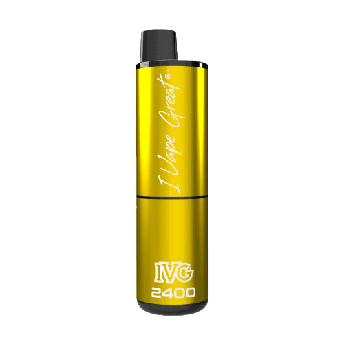 IVG2400PuffsMultiFlavourDisposableVapeYellowEdition