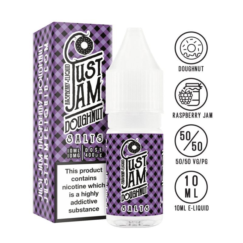 JJSaltsRaspberryDoughnut10ml