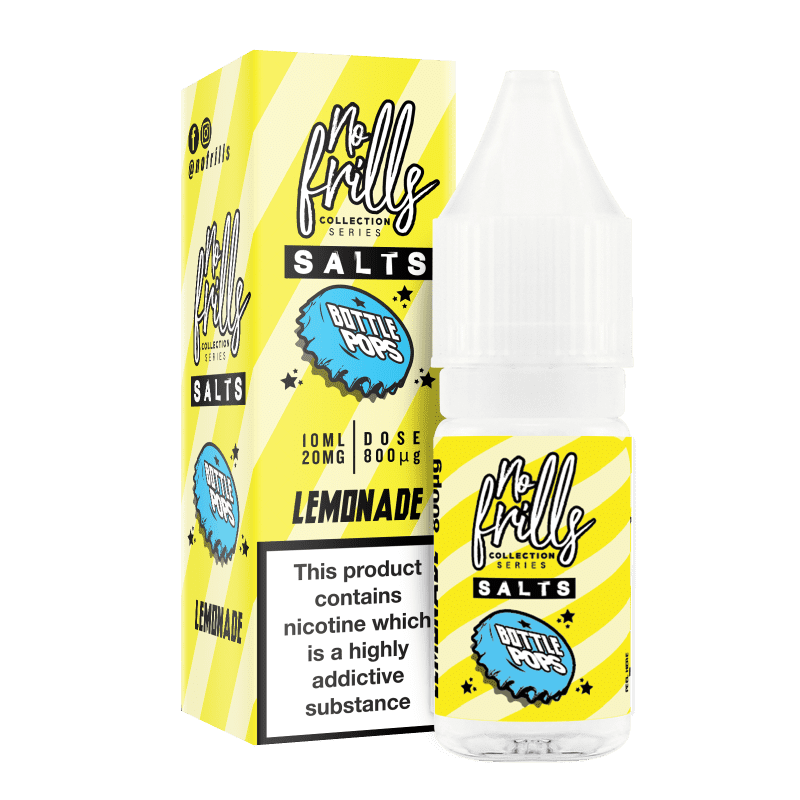 No Frills Bottle Pops LEMONADE Salts