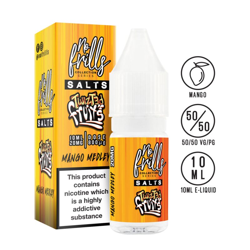 TWISTEDFRUITSMANGOMEDLEY10ml