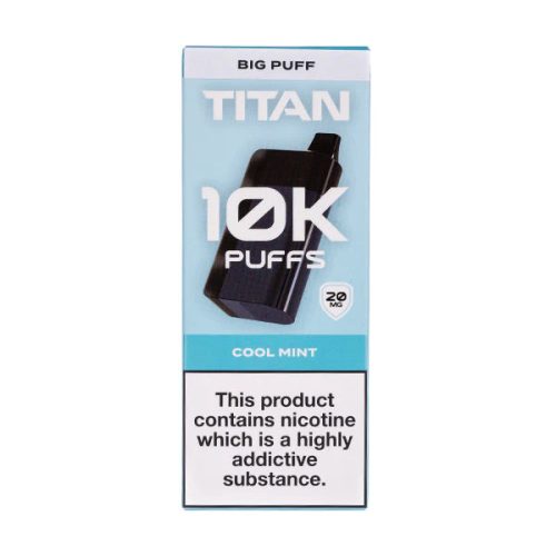 Titan10kRechargeableDisposableVapeCoolMint