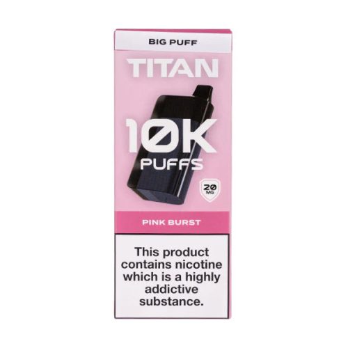 Titan10kRechargeableDisposableVapePinkBurst 6e177495 b773 4dce a519 0d59d6194495