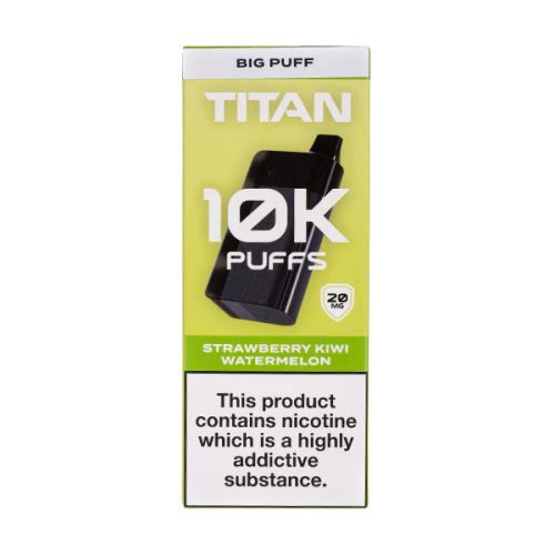 Titan10kRechargeableDisposableVapeStrawberryWikiLemon