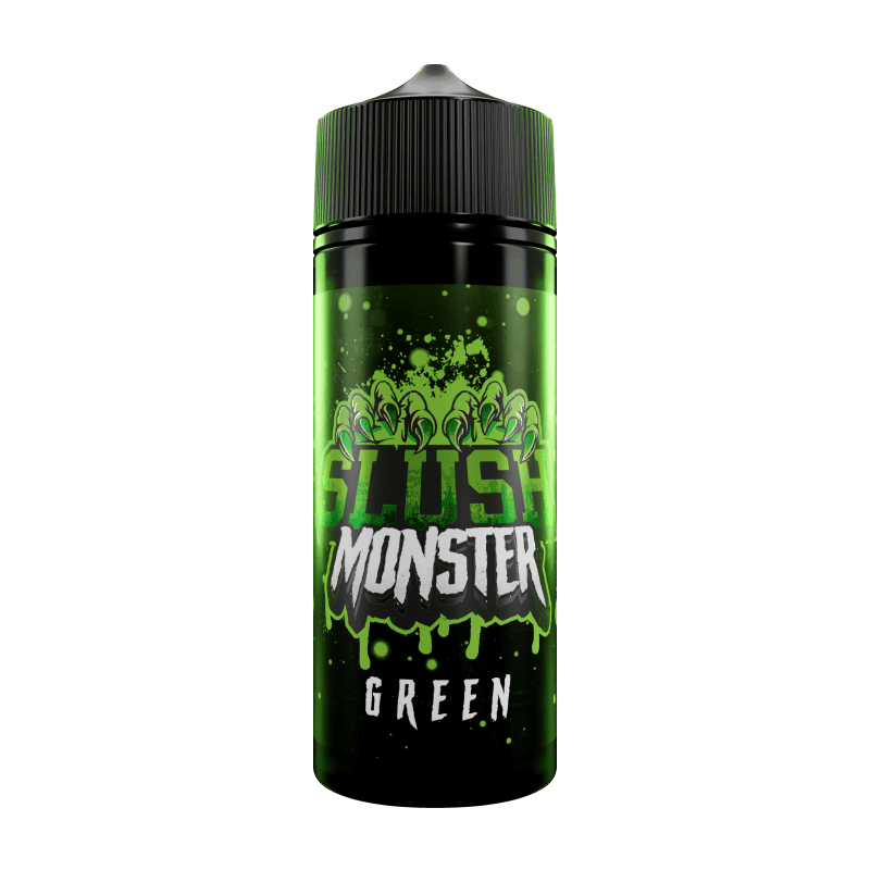 slush monster green 100ml shortfill black