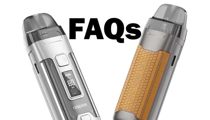 Aspire Veynom Air Pod Vape Kit FAQs